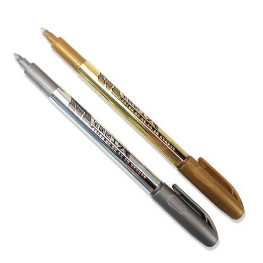 

Spidol Permanent M&G Silver/Gold/Putih Per Pcs