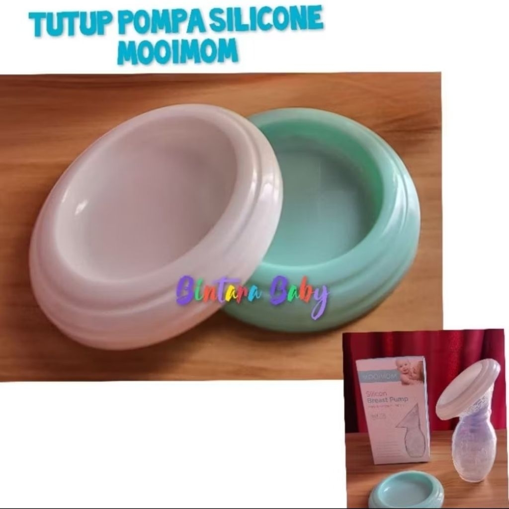 Mooimom Silicon Breast Pump / Silicone Breastpump Mooimom / Pompa Asi Silikon Mooimom Tutup corong M