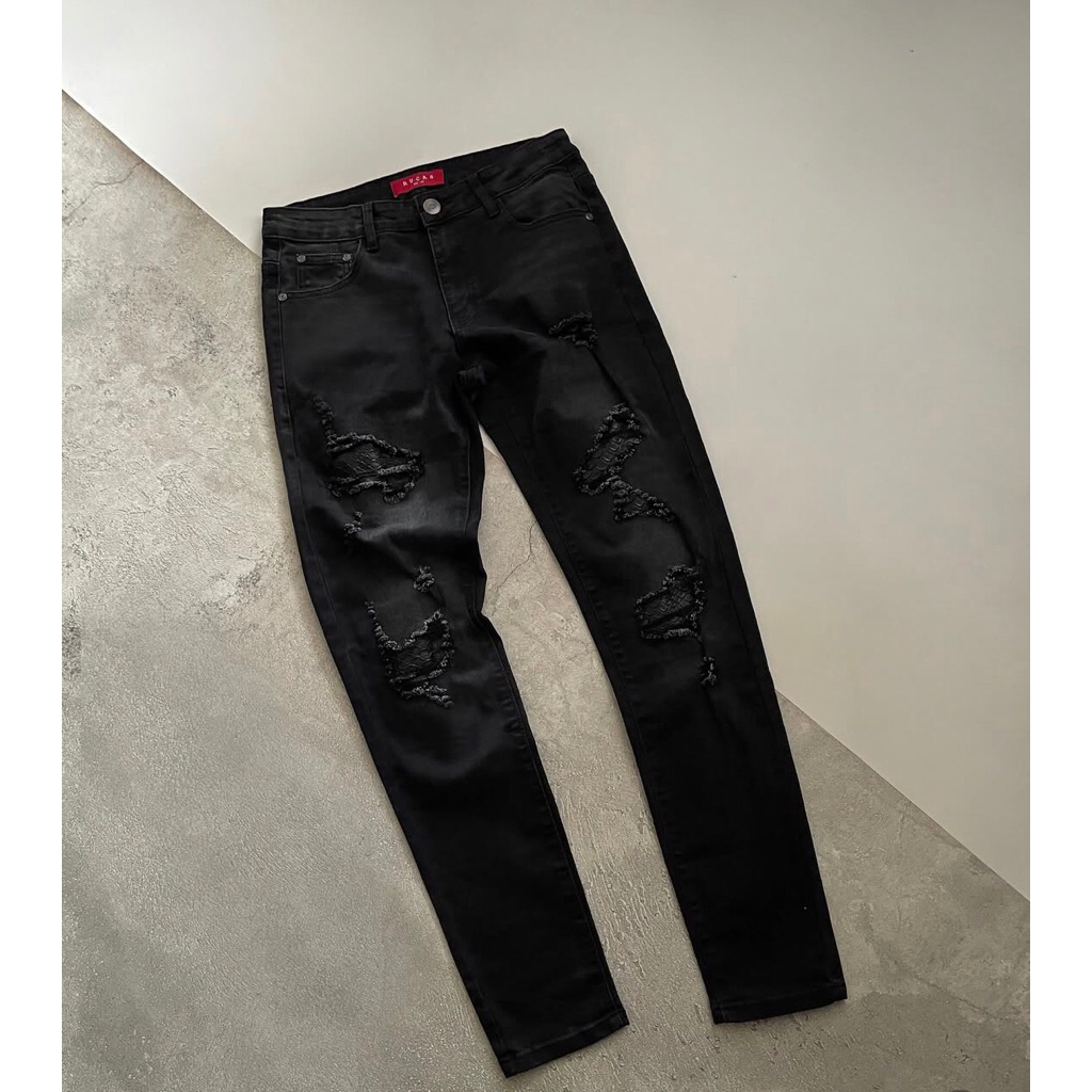 RUCAS Season 8 Classic Biker Python Jeans Size 30 Original