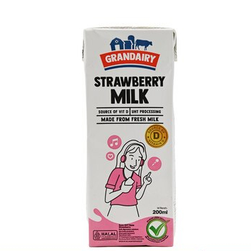 

Grandairy Strawberry Milk 200ml
