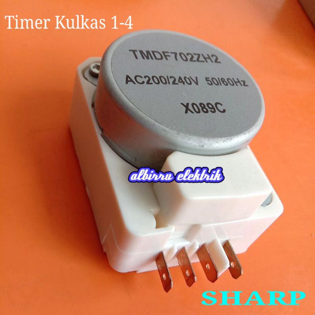 Timer Kulkas 1-4 Universal Timer Kulkas Sharp 2 Pintu