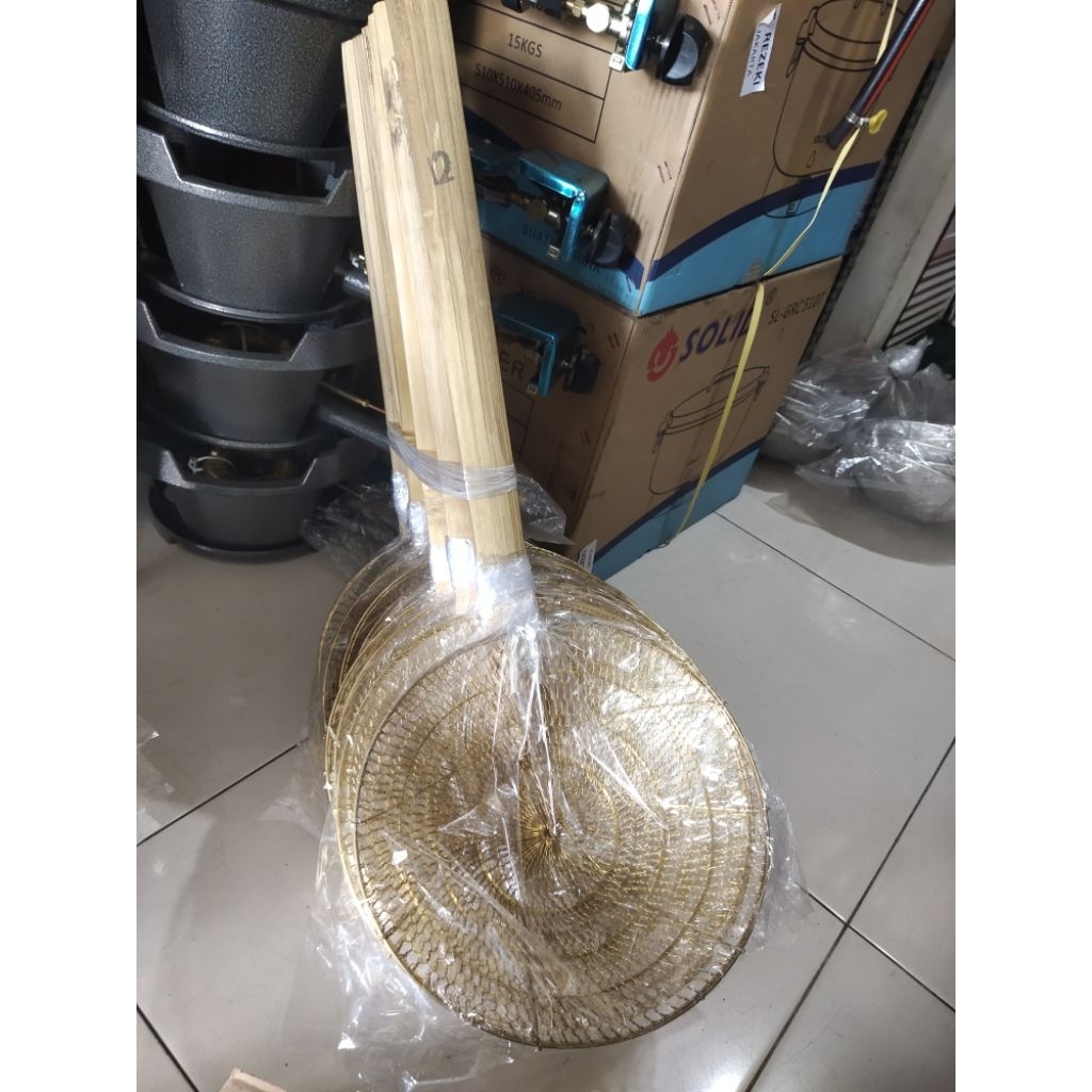 serok kuningan serok mie ayam bahan kuningan asli