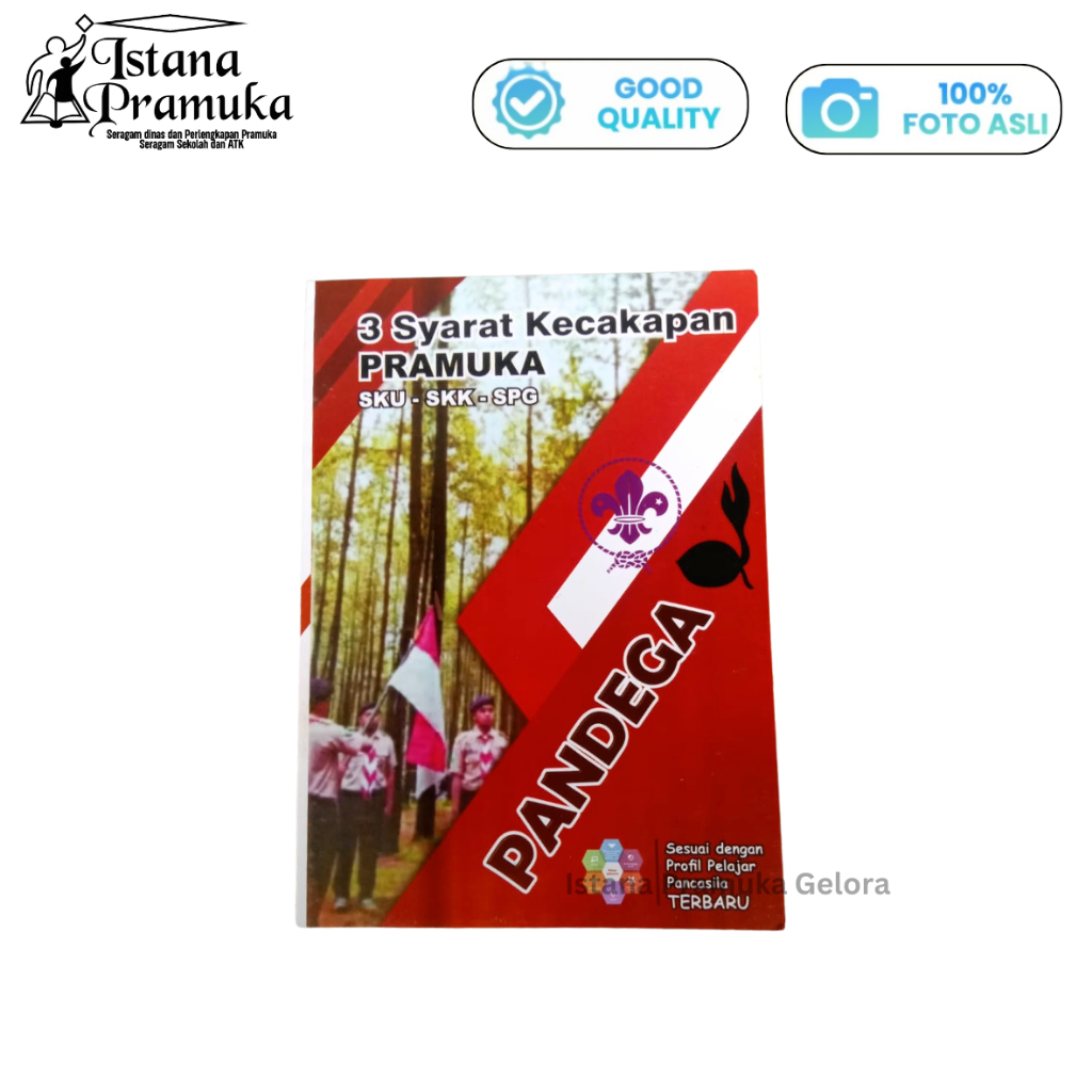 Buku sku skk spg 3 in 1 syarat kecakapan pramuka PANDEGA - Istana Pramuka Gelora
