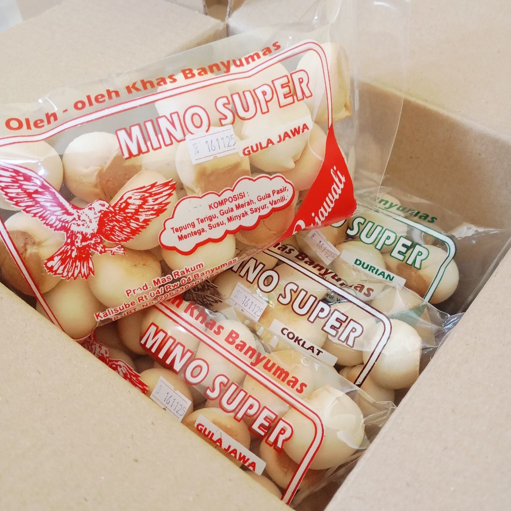 

Kue Mino Nopia Bundling 3 Rasa Premium 1 KG Camilan Unik