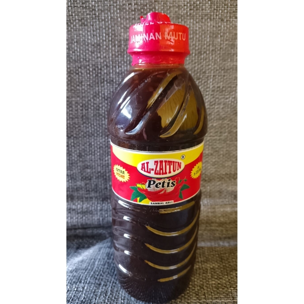 

PETIS AL-ZAITUN pedas biasa /extra pedas,petis siap saji isi ±330