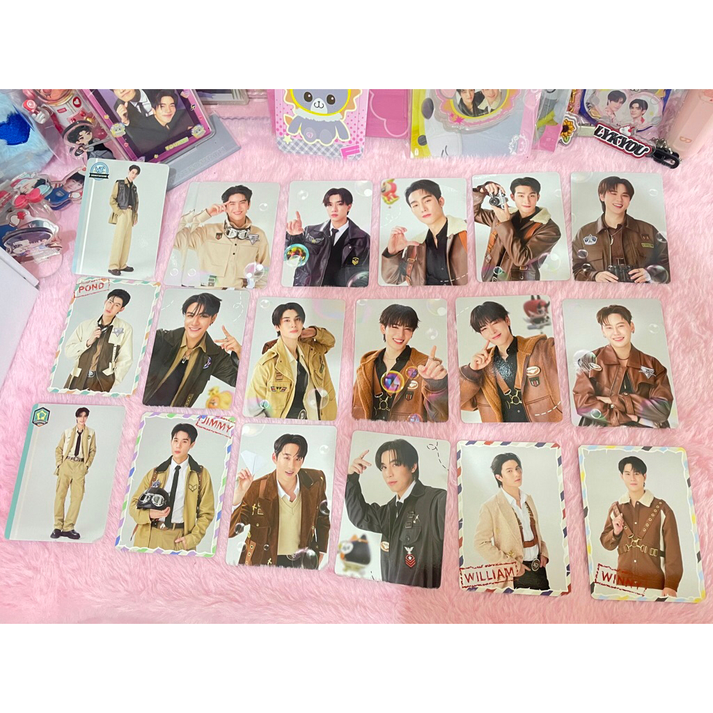 CC Collectible Card LOL 2025 GMMTV Winny Satang Jimmy Sea Perth Santa Force Boun Prem Pond Phuwin Jo