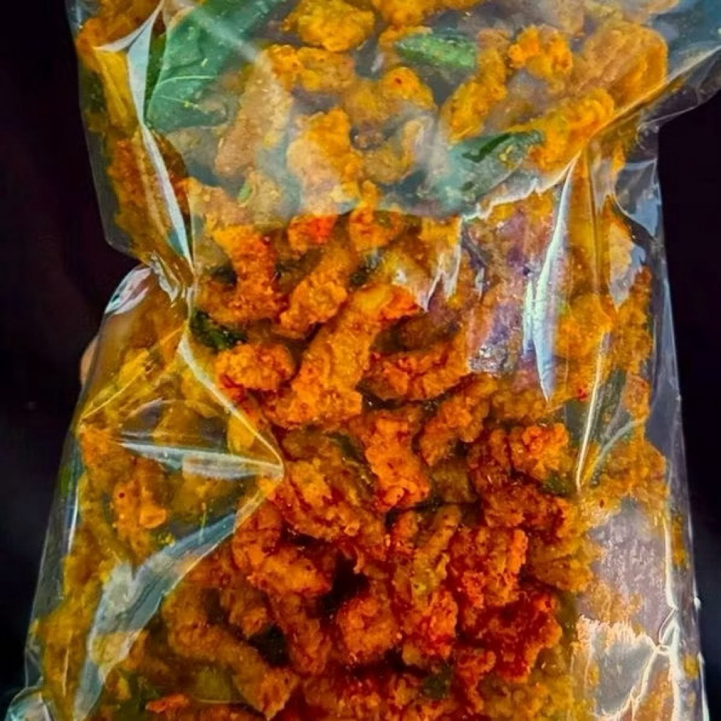 

KERIPIK USUS PEDAS DAUN JERUK 1KG