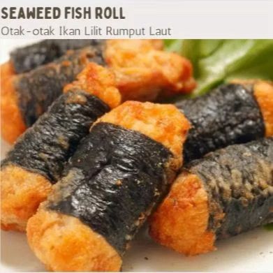 

Seaweed Fish Roll Singapore isi 15 Otak otak ikan lilit rumput laut tanpa pengawet no msg no vetsin home made original enak lezat krenyes maknyus premium