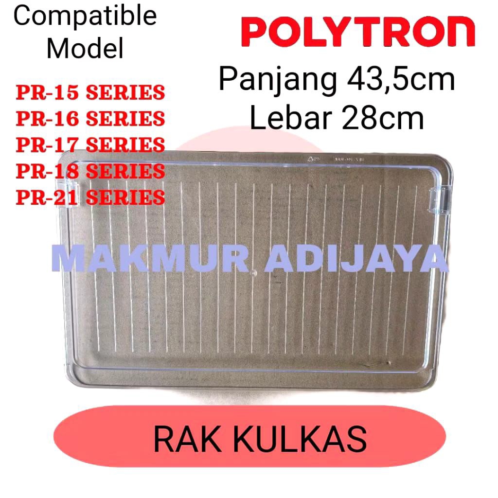Tutup freezer kulkas Polytron 1 pintu model PR-15/ PR-16/ PR-17/ PR/18 ORIGINAL