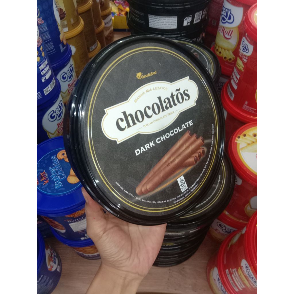 

Garudafood CHOCOLATOS dark chocolate 190g