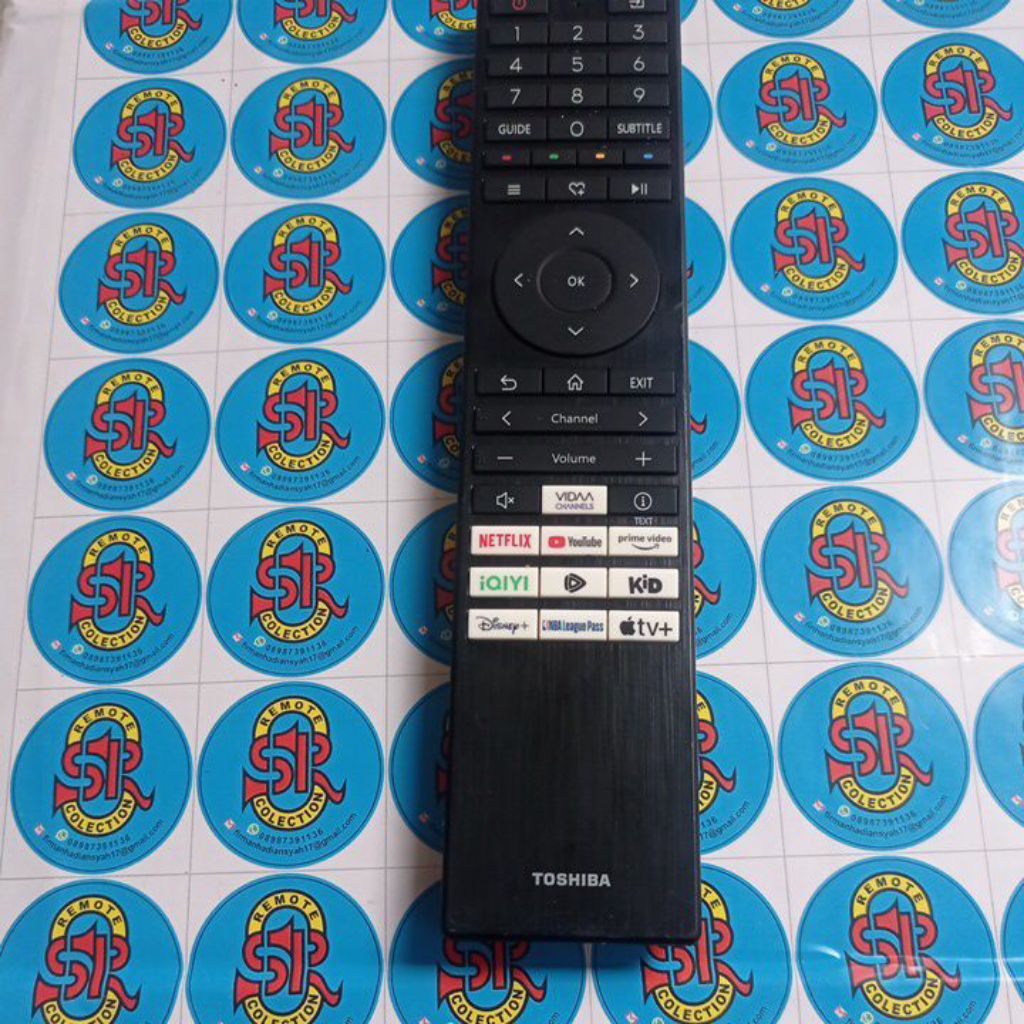 Remote tv android Toshiba original