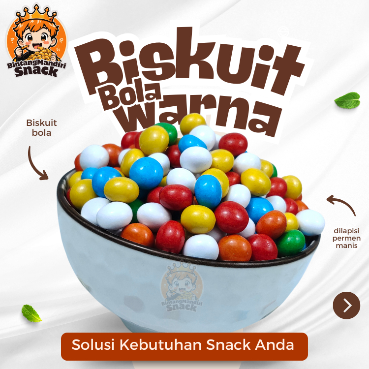 

Permen Bola Biskuit Warna Warni, Pelangi, Coklat | 120gr & 250gr | Snack Kiloan, Cemilan Murah, Jajan kiloan, Camilan | Bimand.Snack