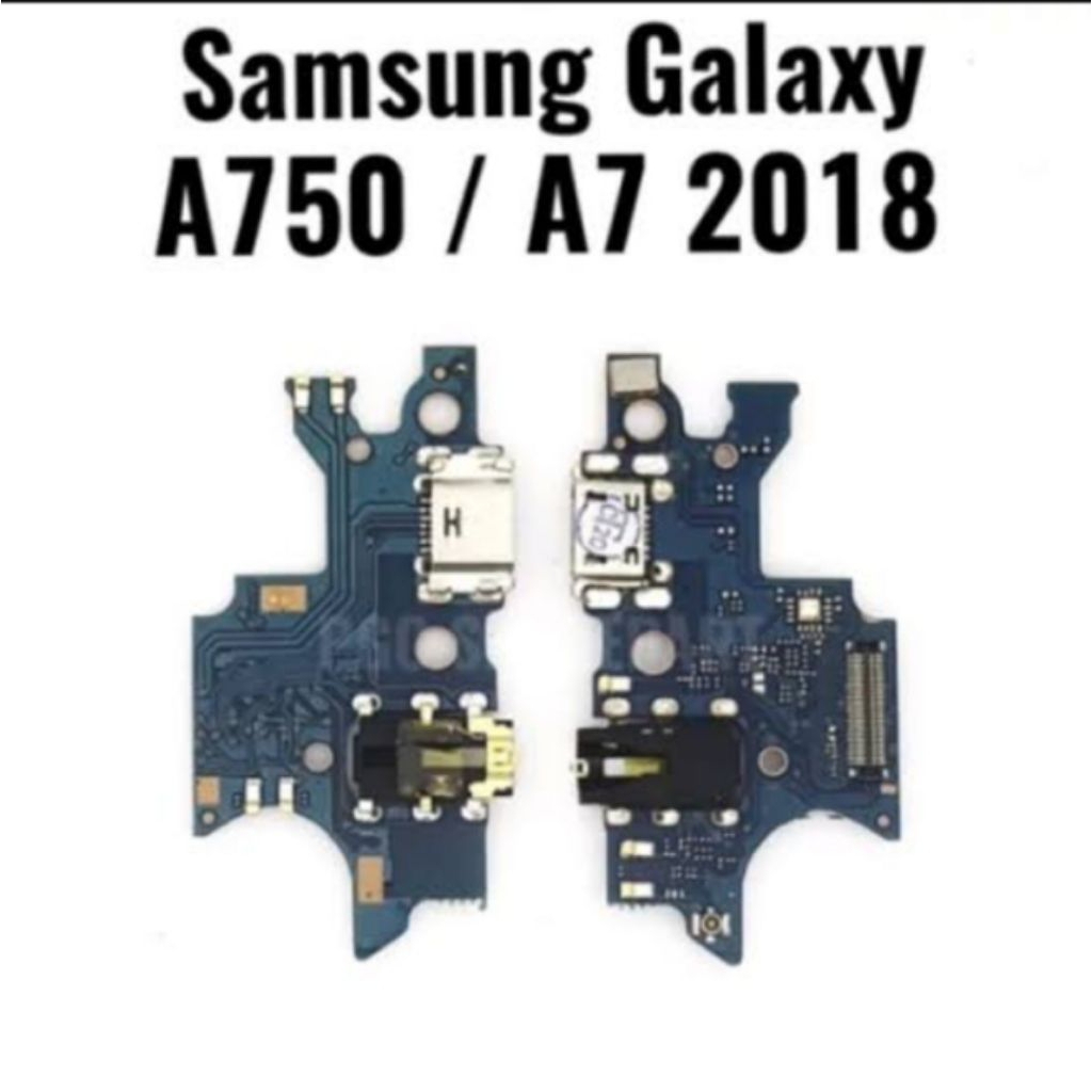 Papan Cas Samsung A7 2018 Konektor Original Board Charger Fullset +IC