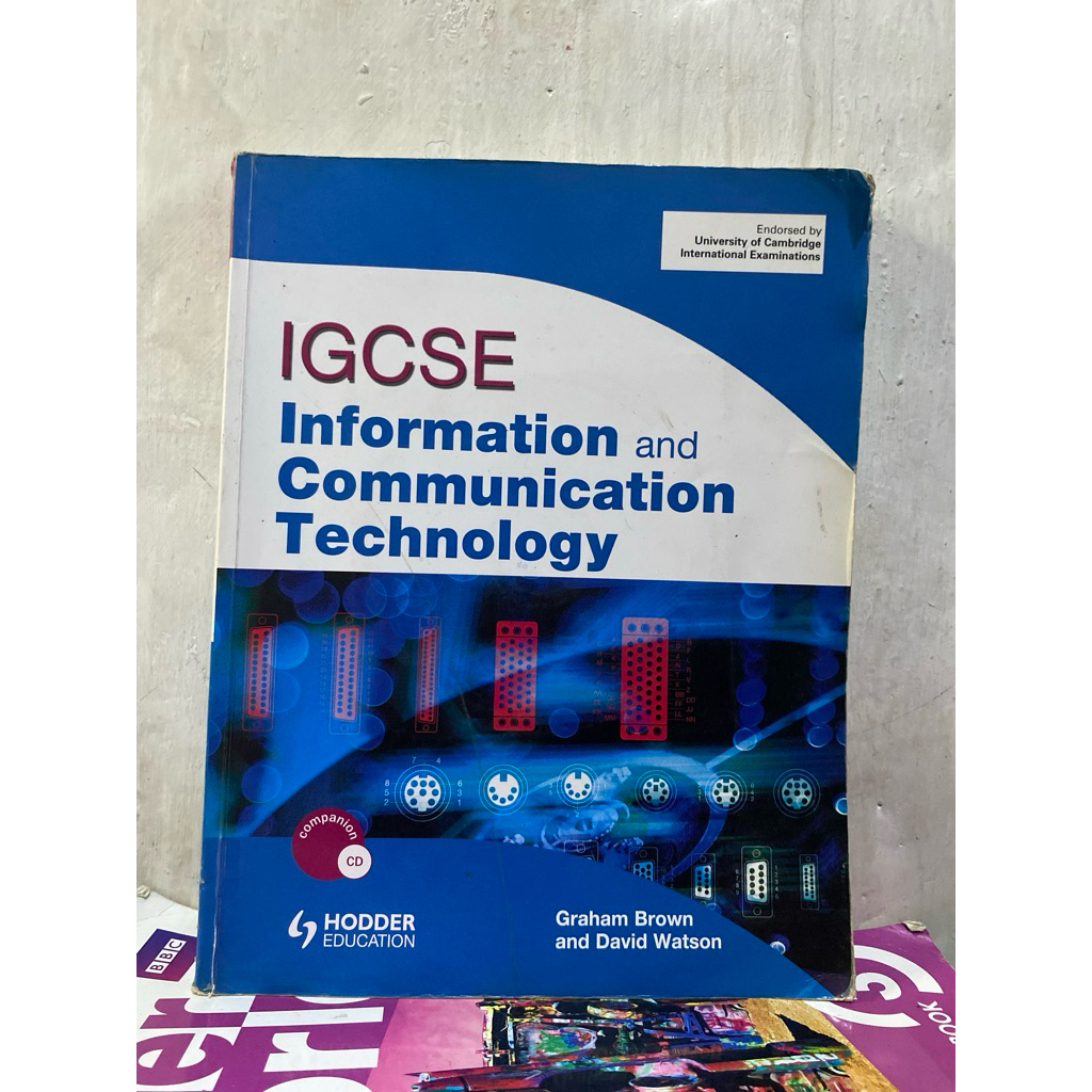 IGCSE INFORMATION AND COMMUNICATION TECHNOLOGY