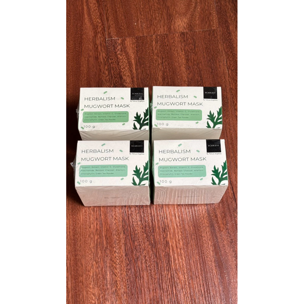 [CUCI GUDANG] SCARLETT • Herbalism Mugwort Mask