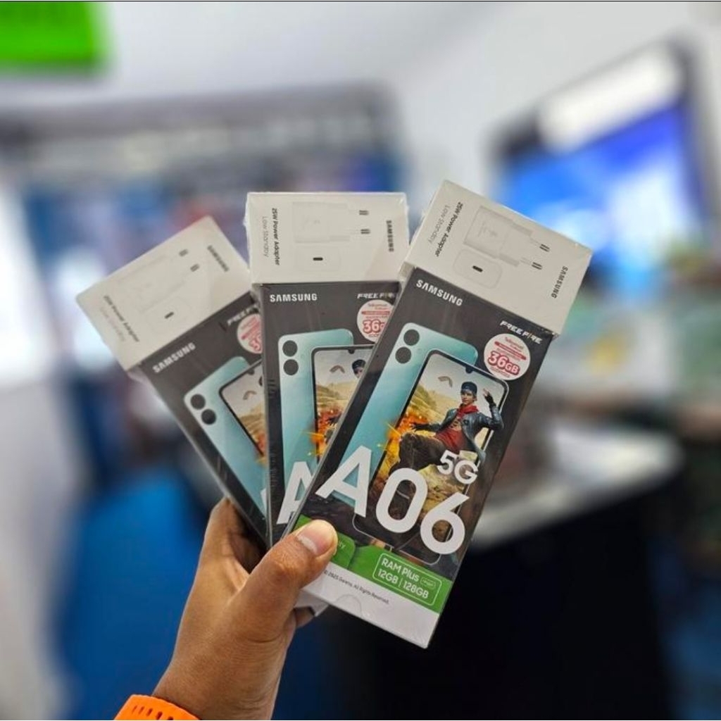 Samsung Galaxy A06 5G 6/128 Gb, BNIB/No Repack. Garansi Resmi SEIN