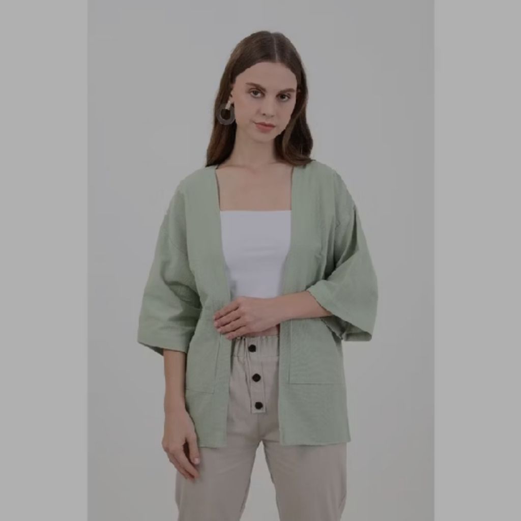 Basic Outer Berrybenka - Sage Green