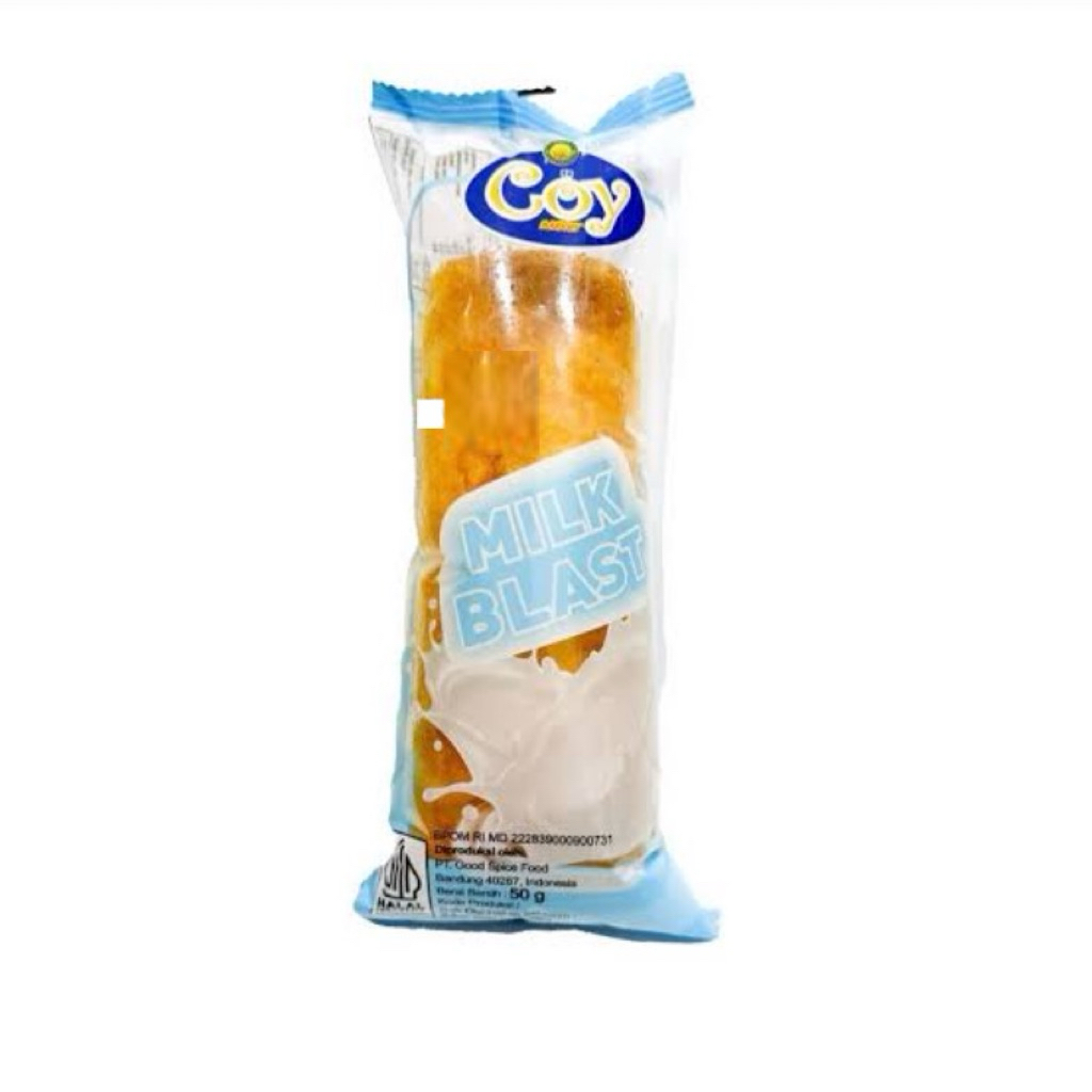 

Roti Coy Milk Blast Roti Rasa Susu Coklat Banana50g