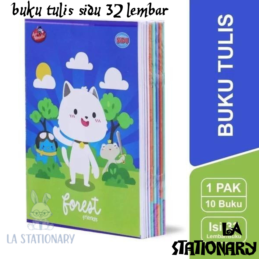 

Buku Sidu Isi 32 Lembar 10 Pcs / Desain Bagus