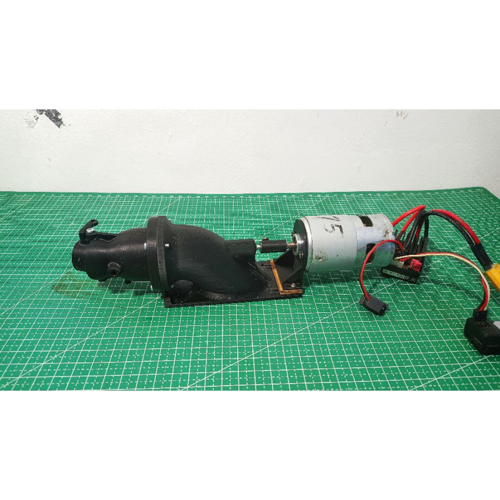 water jet RC bort 3D print