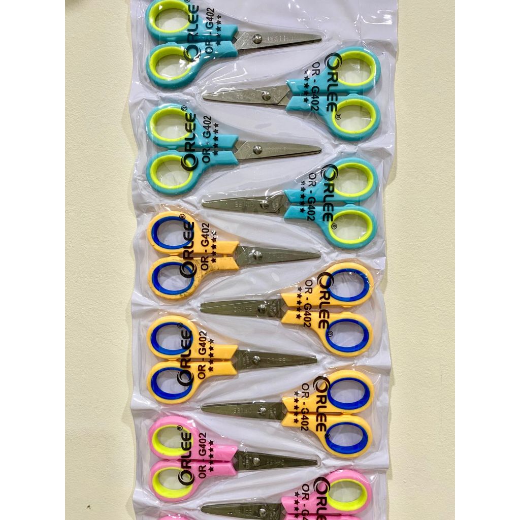 

GUNTING STAINLESS OR G402 SERBA GUNA 1 LUSIN 12PCS PERLENGKAPAN KANTOR SEKOLAH MULTIPURPOSE