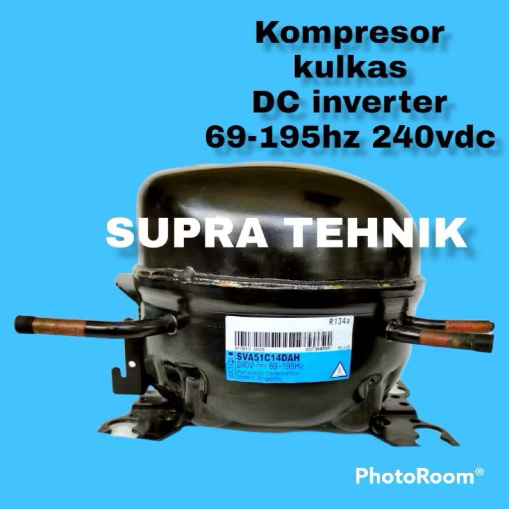 kompresor kulkas sharp inverter sva51 original New