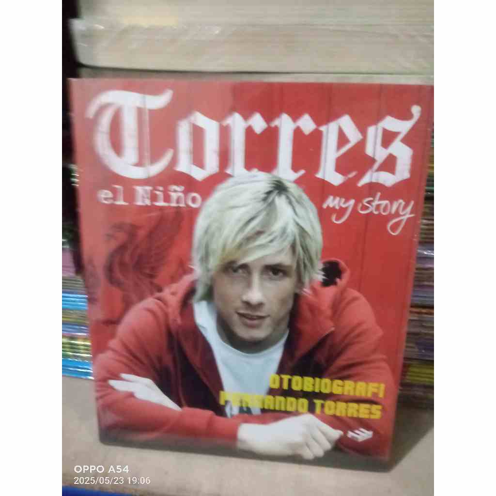 BUKU OTOBIOGRAFI FERNANDO TORRES ELNINO MY STORY
