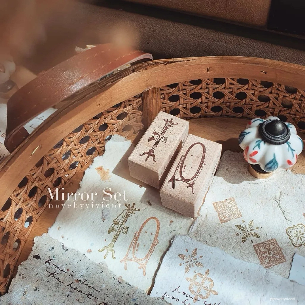 

Nove Home Rubber Stamp Collection - Mirror Set