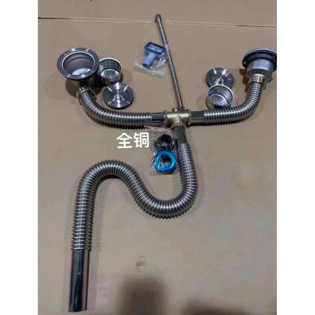 selang bcp cabang full stainless 304 plus afur