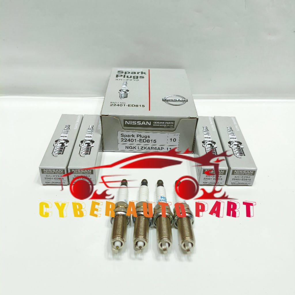 Busi Laser Iridium Nissan Livina Latio Evalia March Datsun Go Juke Xtrail T31 2.000cc LZKAR6AP-11 1P