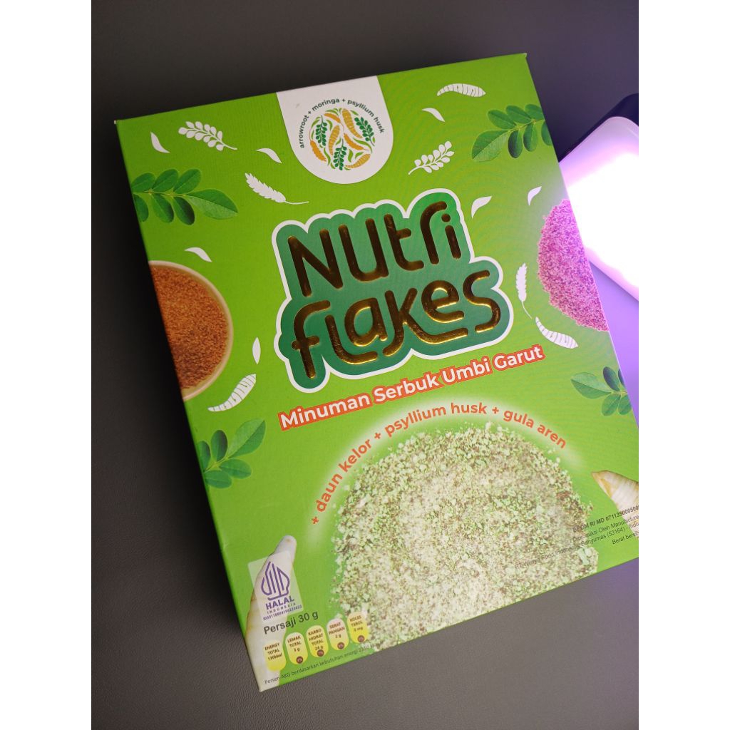 

Nutriflakes Sereal Umbi Garut - Meredakan Asam Lambung 1 Box