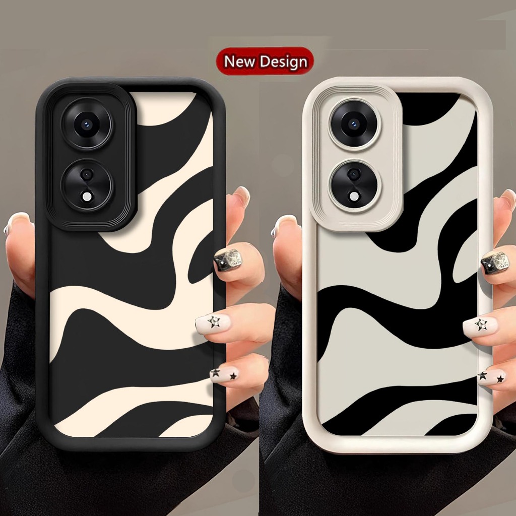 Softcase Rubber Pro Camera Timbul Oppo A18 A38 - Case Hp Oppo A18 A38 - Casing HP Oppo A18 A38 - Sli