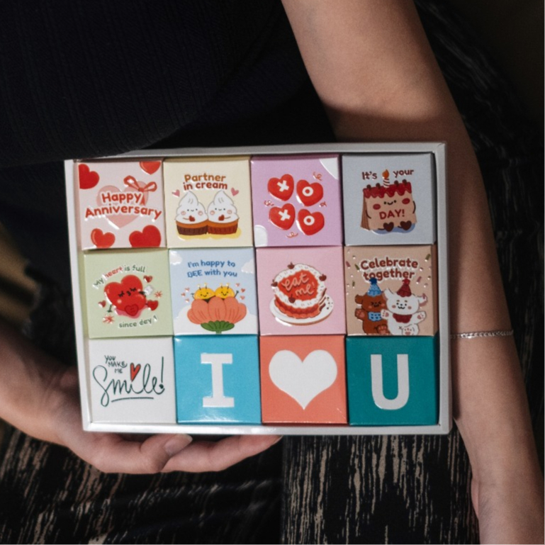 

Letter Box - Kado Anniversary Coklat 4x3