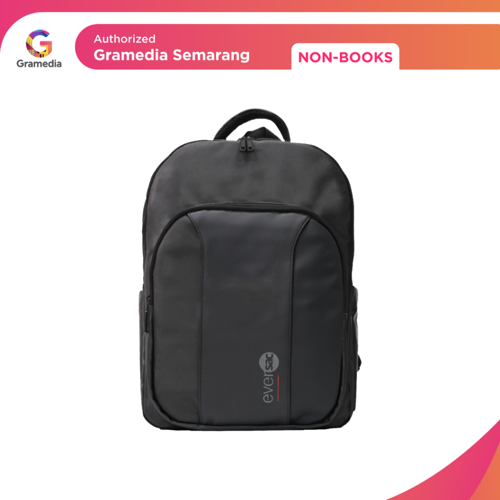 Gramedia - Eversac Office Schwarz Backpack Drei (Eversac)