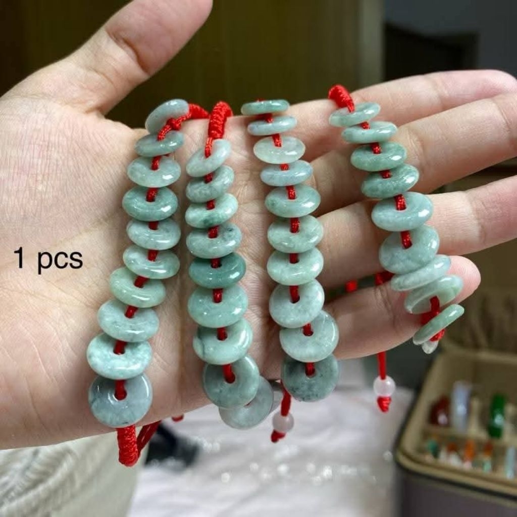 GELANG TALI MERAH GIOK BURMA