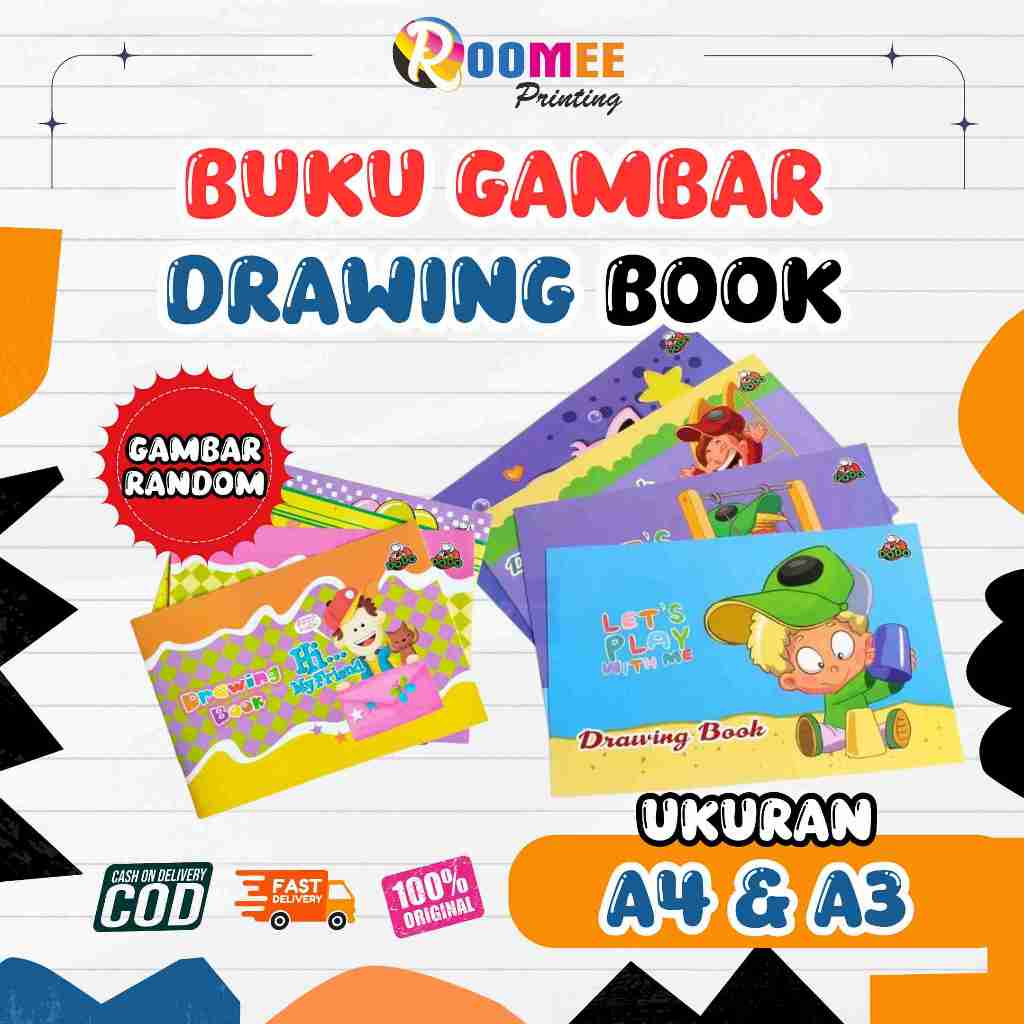 

BUKU GAMBAR DRAWING BOOK A4 & A3 / BUKU GAMBAR MEWARNAI / BUKU GAMBARBESAR / BUKU GAMBAR KECIL / BUKU GAMBAR DODO / BUKU GAMBAR SIDU