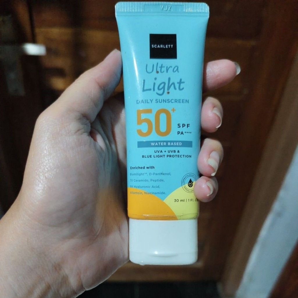 Sunscreen scarlett / hanasui /carasun 30ml