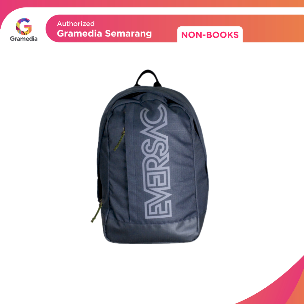 Gramedia - Eversac Sport Backpack Dark Grey (Eversac)