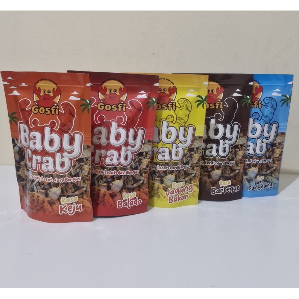 

baby crab / kepiting crispy Gosfi 60gr