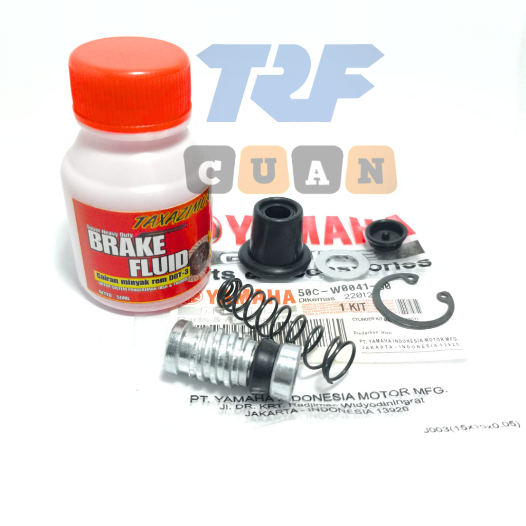 Minyak Rem + SEAL MASTER REM BELAKANG JUPITER MX NEW MX KING VIXION NEW R15 V2 Vixion R Sil Oil 50ML