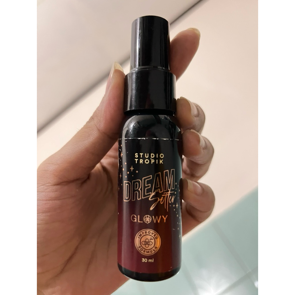 preloved setting spray studio tropik