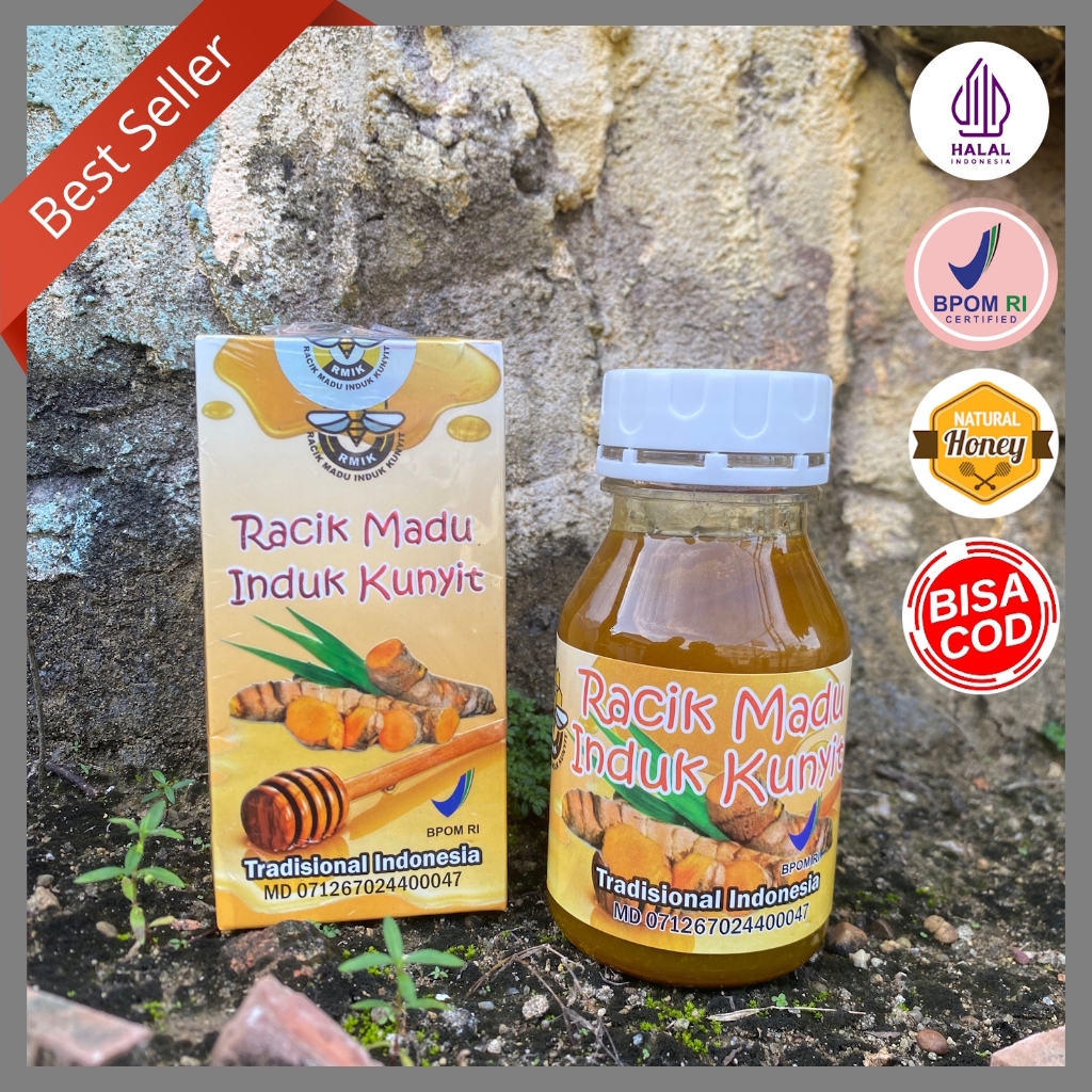 

F_daybose - Racik Madu Induk Kunyit Herbal Atasi Asam Lambung Maag GERD Gastritis
