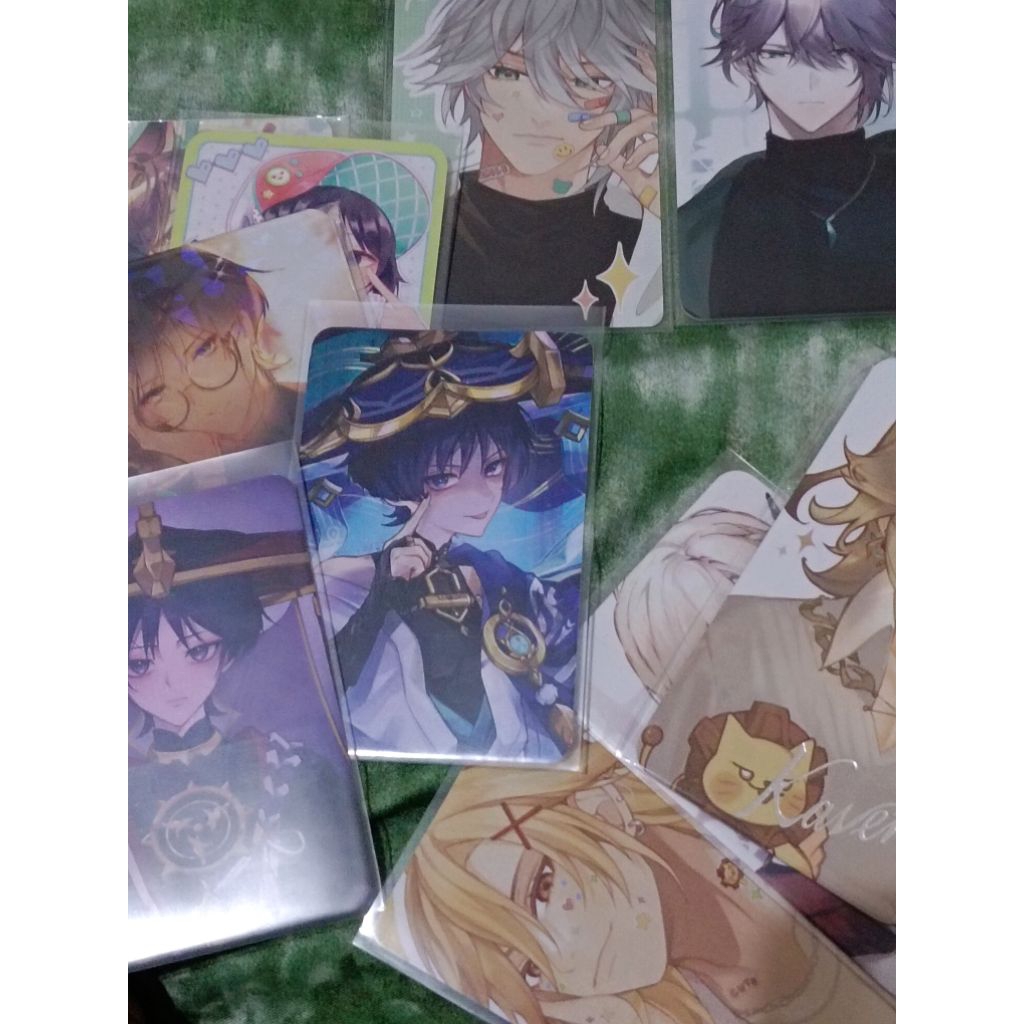 photocard pc genshin kazuha alhaitham kaveh xiao