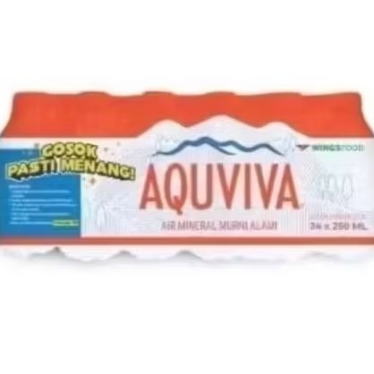 

Aquviva Air Mineral Murni 250ml x 24 botol