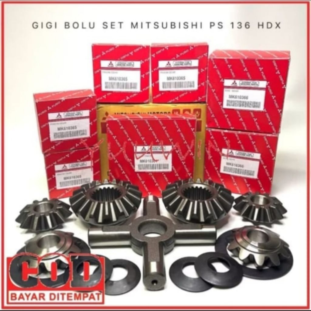 GIGI BOLU SET PS 136 HDX - FOUR PINION GEAR PS 125 HDX PS136 - FOUR PINION GEAR PS HDX PS