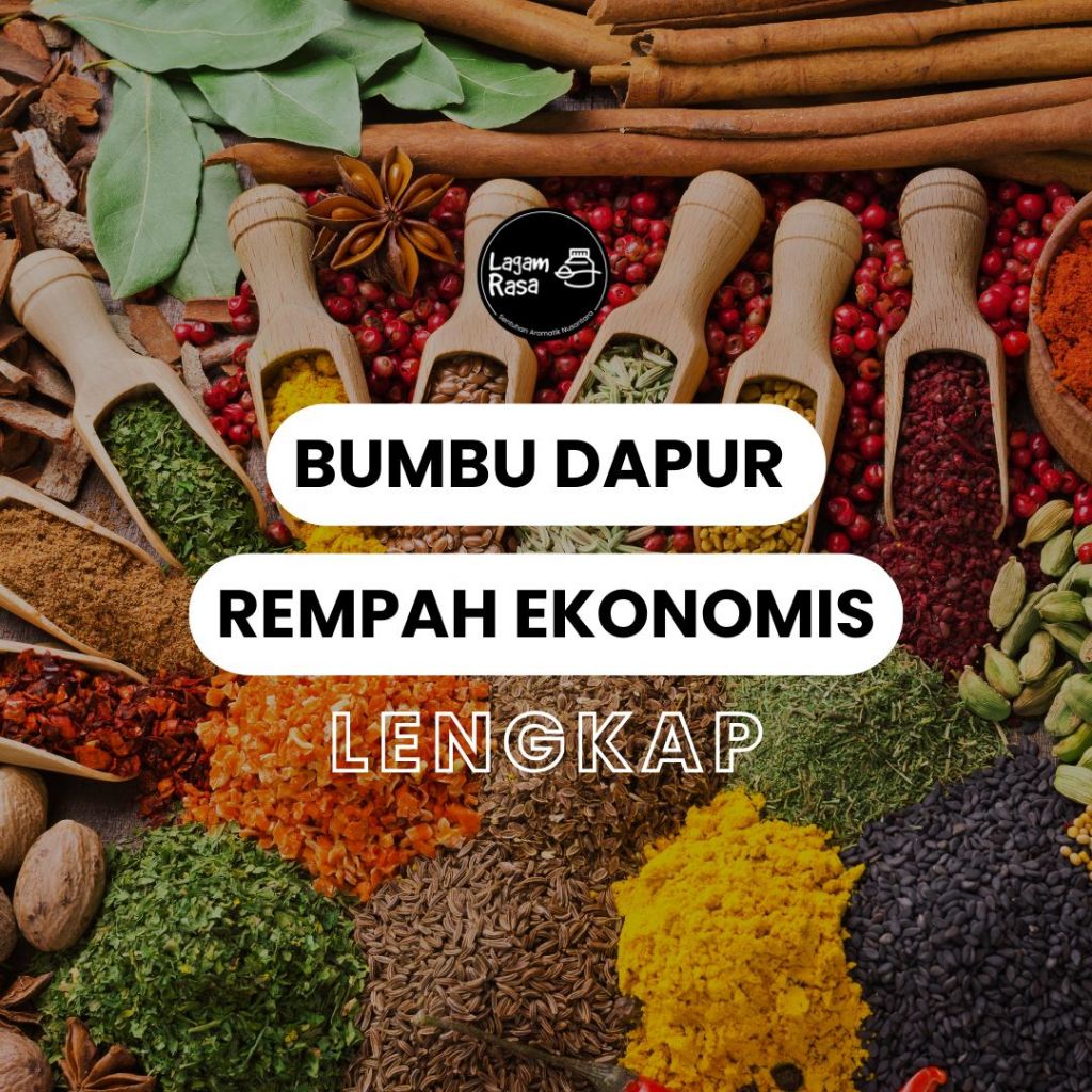 

Lagam Rasa - Bumbu Dapur Ekonomis Lengkap 10g | Rempah Bubuk Premium