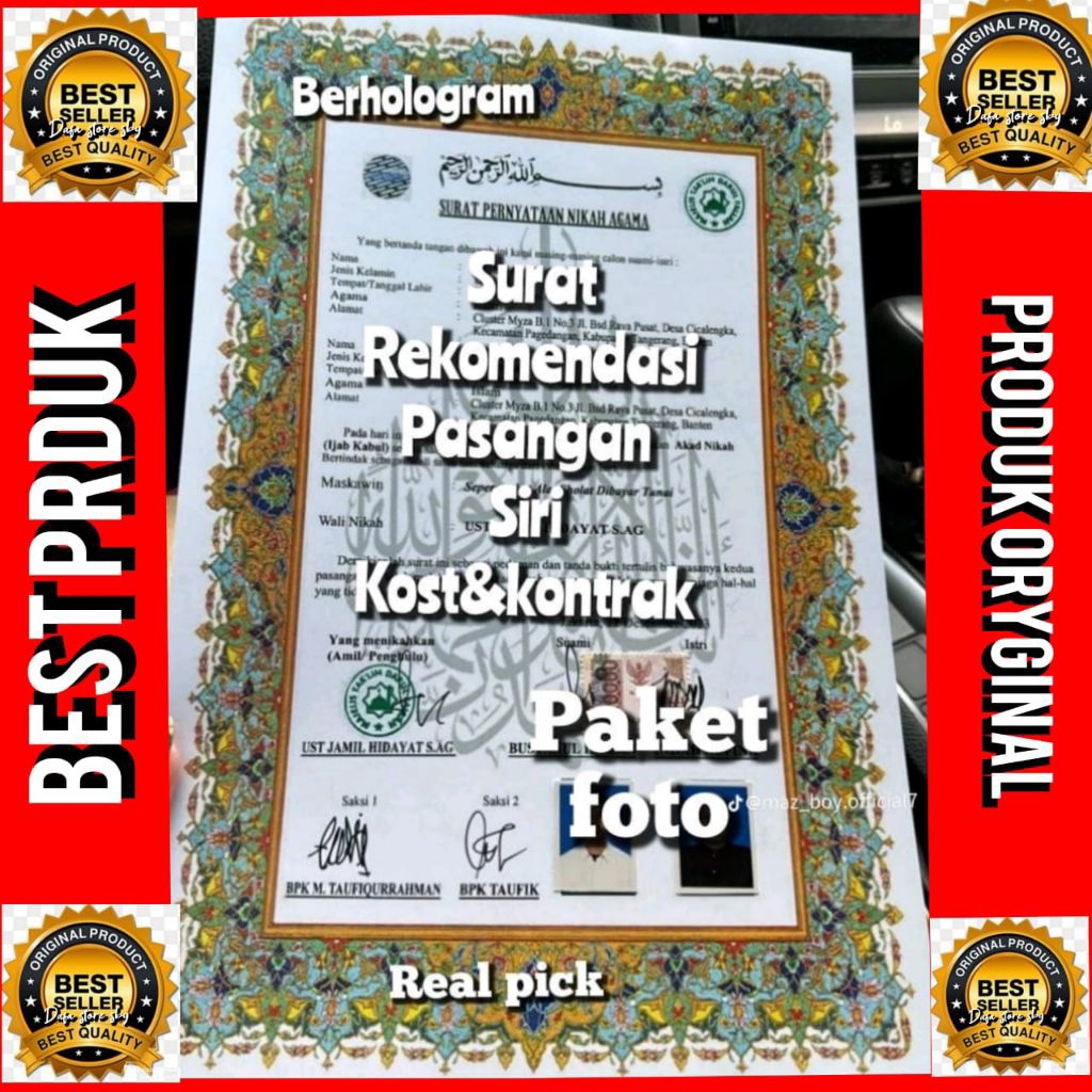 

sertifikat piagam pasangan baca dulu