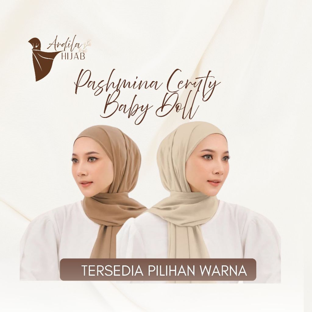 pashmina CERUTY BABY DOLL | kerudung pashmina BABY DOLL | PASHMINA CERUTY