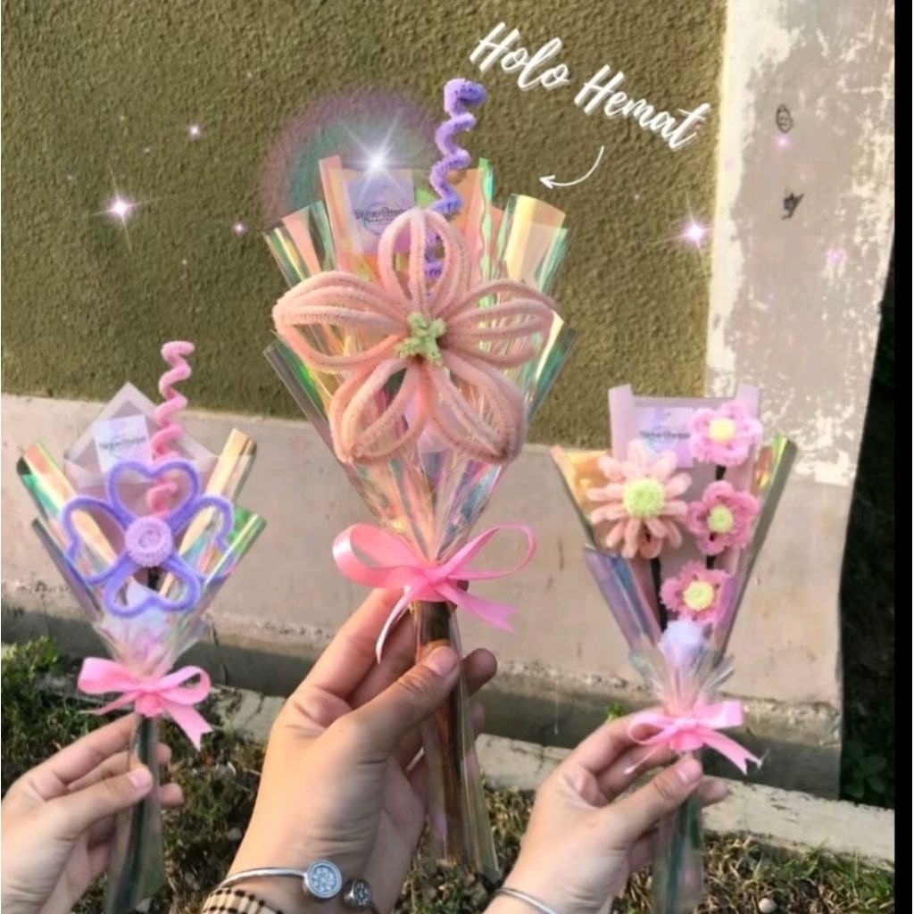 buket single kawat bulu/buket kawat bulu/buket kawat bulu single/buket mini kawat bulu