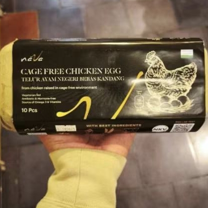 

Telur ayam Nava bebas kandang | Nava cage free chiken egg 10 s